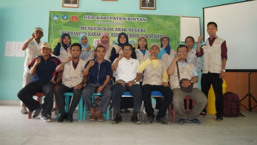 Membangun Karakter Hidup Bersih dan Sehat, Guru Garis Depan Kabupaten Bintan Adakan Kegiatan Mengedukasi Anak Negeri