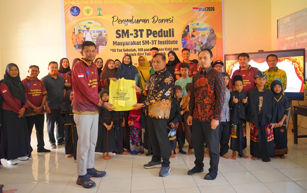 Yayasan Masyarakat SM-3T Institute Gelar Aksi Peduli di Lombok Tengah